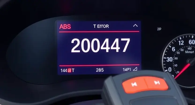 Использование диагностического оборудования — Ошибка C0047 в системе ABS автомобиля