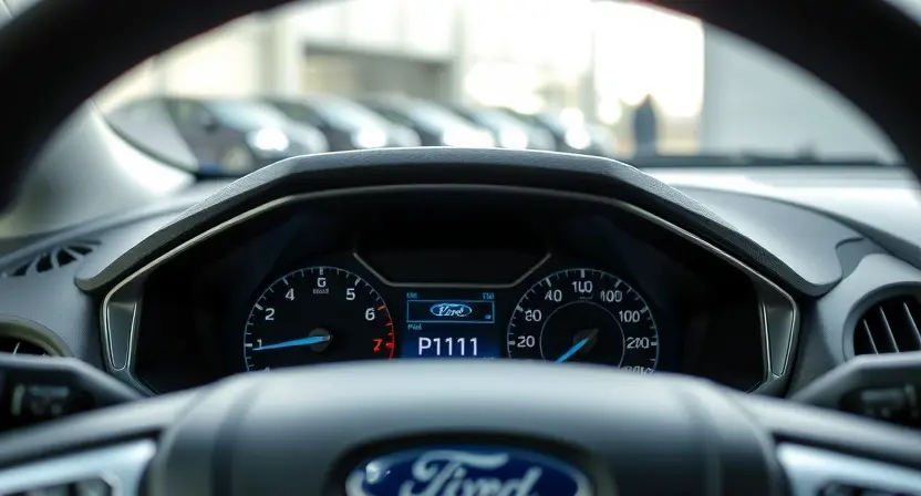 Код P1111 в автомобилях Ford: значение и особенности