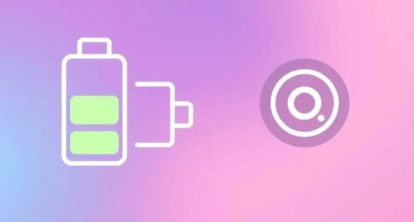 A close-up, detailed illustration of a battery icon with a low power indicator, next to a sensor icon. The background should be a clean, modern tech-themed gradient. Focus on conveying the concept of low battery affecting sensor performance. The overall image should be visually clear and informative.