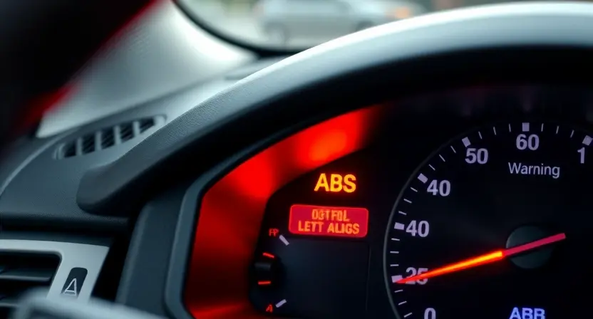 Код ошибки U0121: потеря связи с блоком управления ABS
