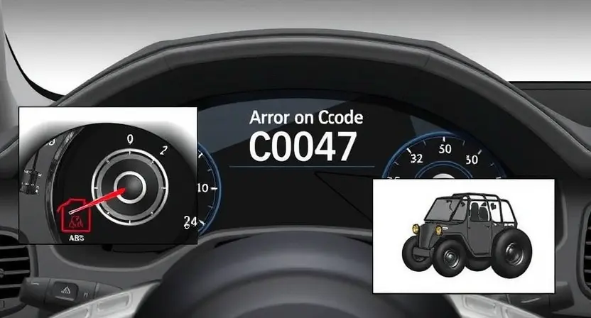 Ошибка C0047 в системе ABS автомобиля