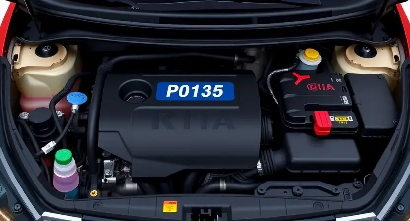 Ошибка P0135 на Kia Rio причины симптомы и диагностика