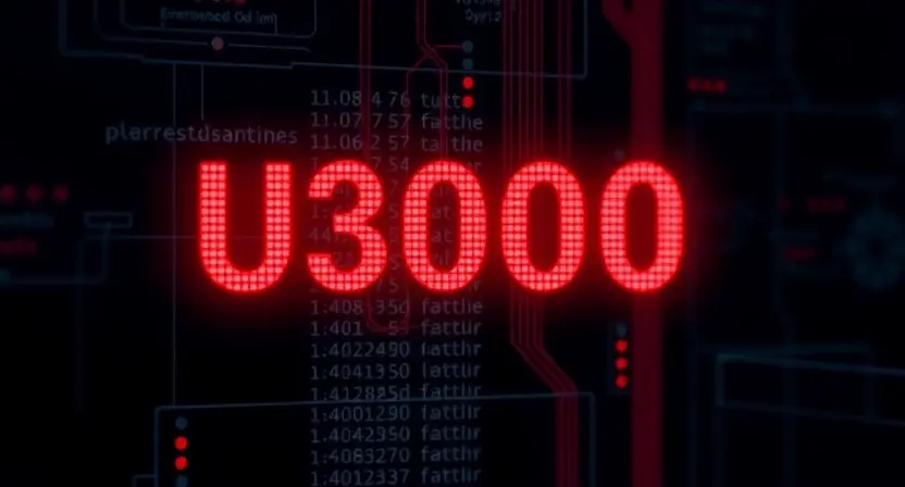 Что такое код ошибки U3000 — Код ошибки U3000: причины и диагностика