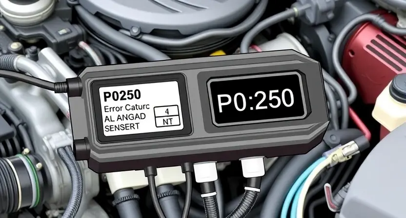 Что означает код ошибки P0250 и его влияние на работу двигателя